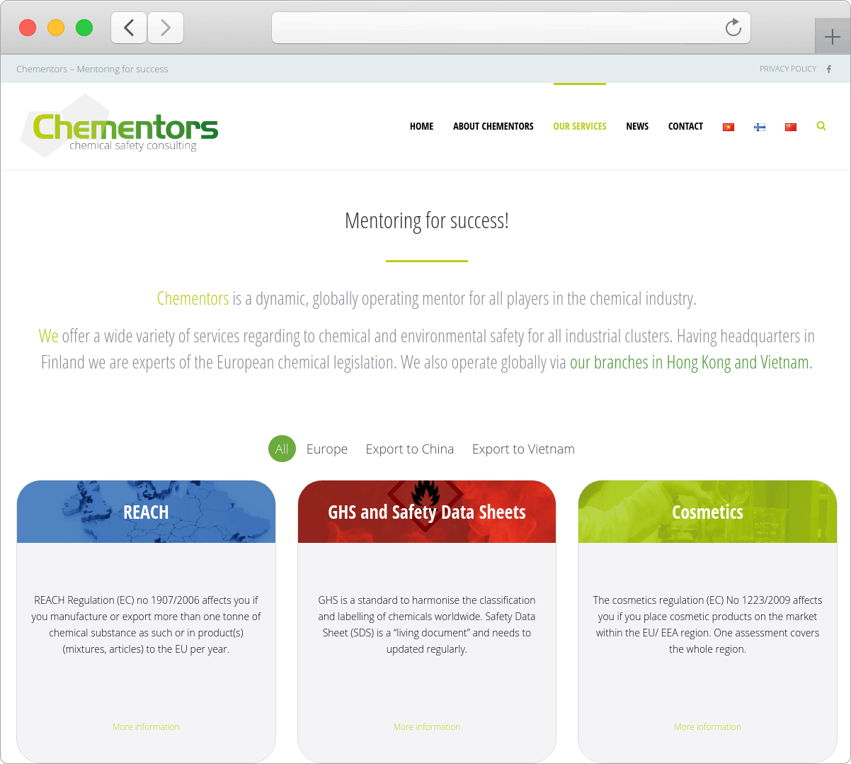 Ultimate Index - Your ROI driven full service SEO - chementors - Ultimate Index Study Case chementors.com